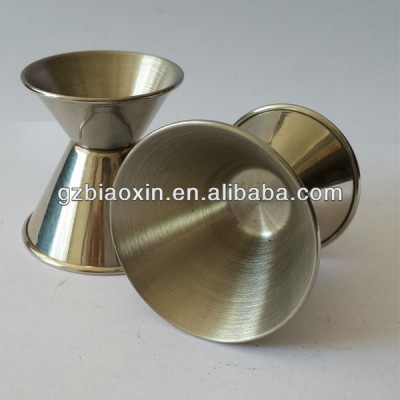 1/2 ounces double head stainless steel jigger, metal measuring cups