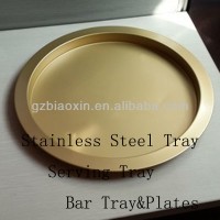 Useful Stainless steel serving tray&plates, bar stainless steel tray