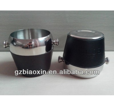 Mini Steel 1000ml ice bucket wine cooler bucket