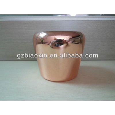 2L Mini Stainless steel ice bucket in copper plated wine cooler