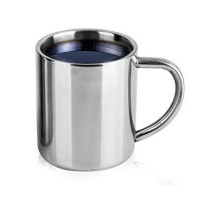 hot sale 300ml double wall stainless steel coffee mug cup