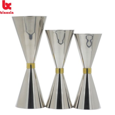 30/45ml,45/60ml,60/90ml Bar ware customized size stainless steel double jigger