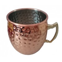 15oz Hammered fashion custom stainless steel coffee copper mug